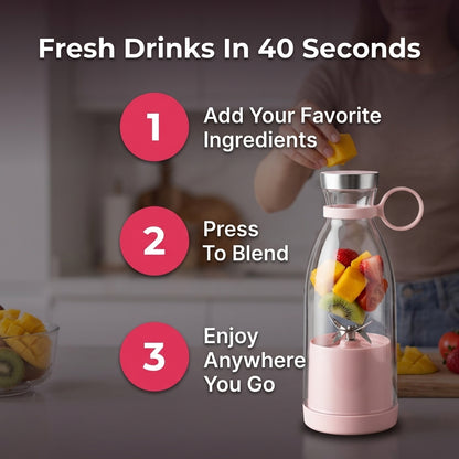 Portable Smoothie Blender — Fresh Smoothies Without Bulky Blenders