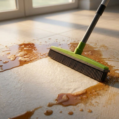 Pet Hair Removal Broom — Lift Stubborn Fur Without Vacuums, Sticky Rollers, Or Endless Sweeping