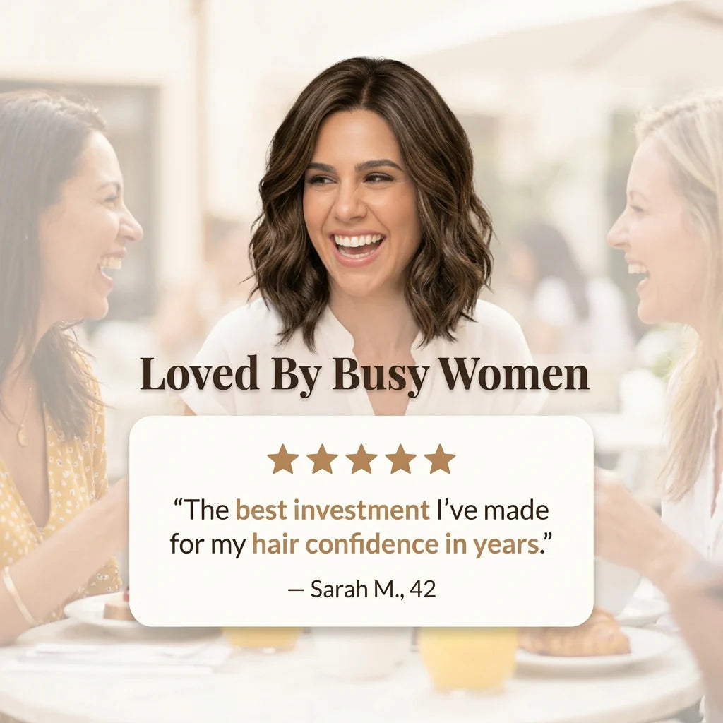 Natural Wavy Bob Wig — Natural Style Without Daily Hair Stress