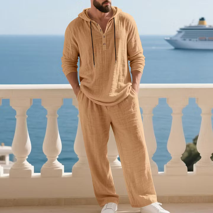 Men’s Hooded 2-Piece Set — Complete Casual Outfit Without Overthinking What To Wear