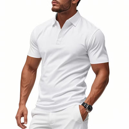 Quick-Dry Short-Sleeve Lapel Shirt — Stay Cool Without Looking Too Casual