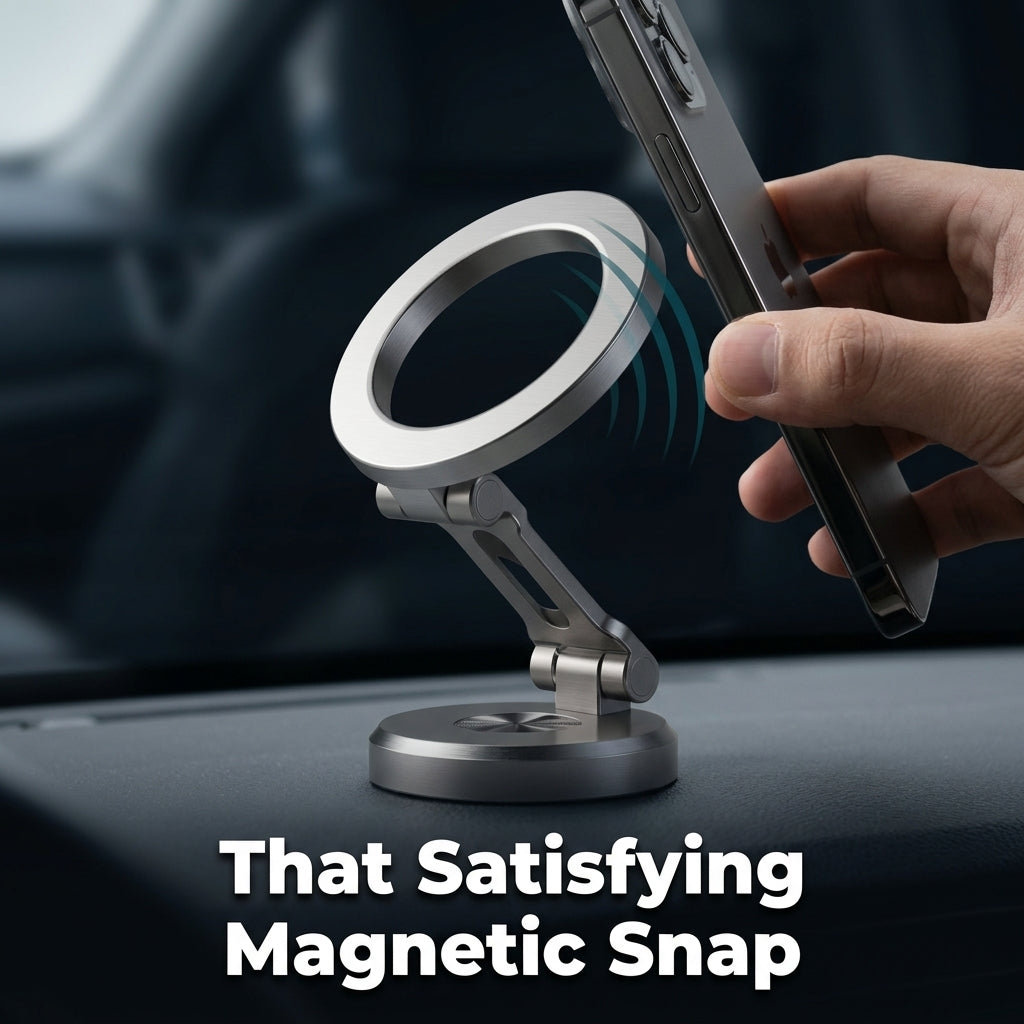 Premium Magnetic Phone Holder — Secure Phone Viewing Without Bulky Mounts