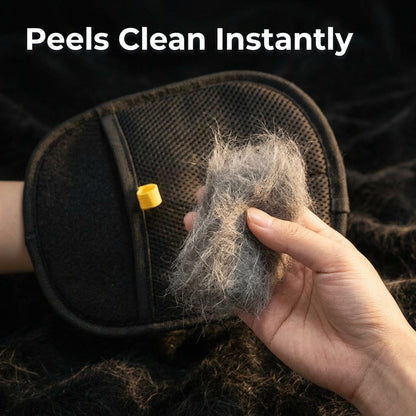 Pet Hair Grooming Glove — Remove Loose Fur Before It Covers Your Home