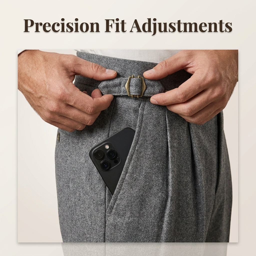 Italian-Style Wool Business Pants — Refined Formal Style Without Stiff, Uncomfortable Trousers