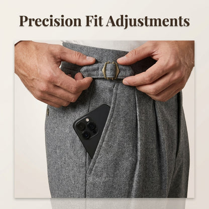 Italian-Style Wool Business Pants — Refined Formal Style Without Stiff, Uncomfortable Trousers
