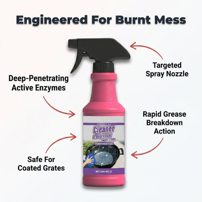 Heavy-Duty Grill Degreaser Spray — Remove Grease Without Endless Scrubbing