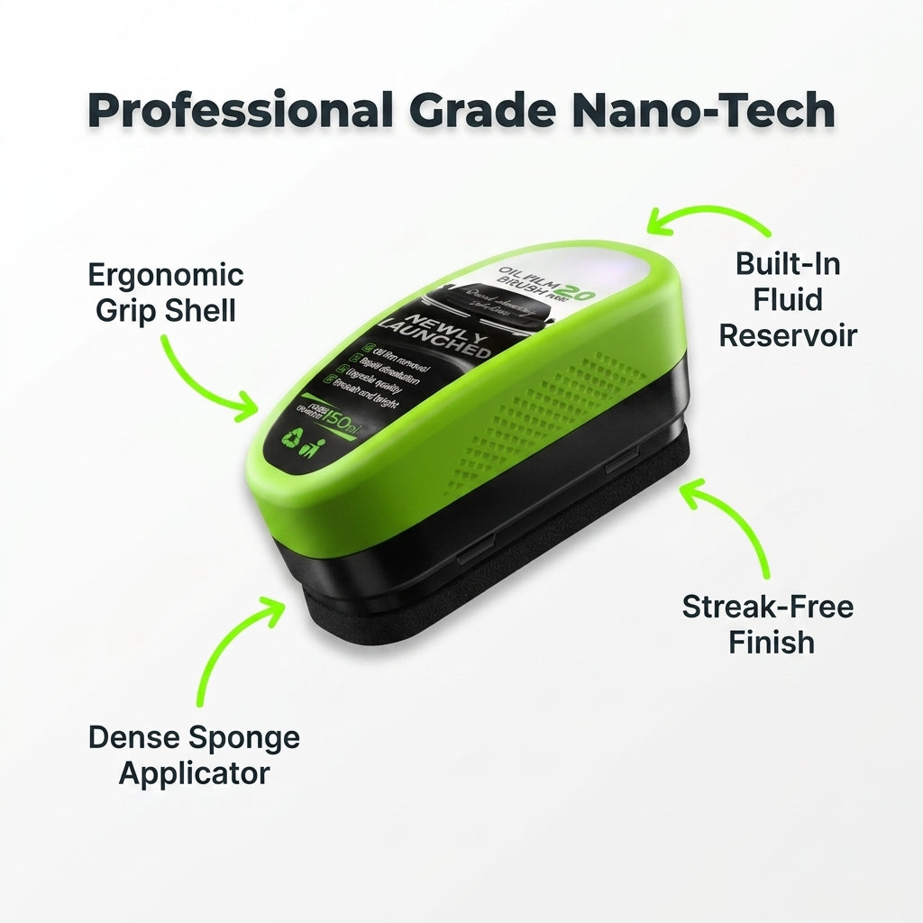Hydrophobic Glass Protector — Clearer Driving Visibility In Rain & Fog