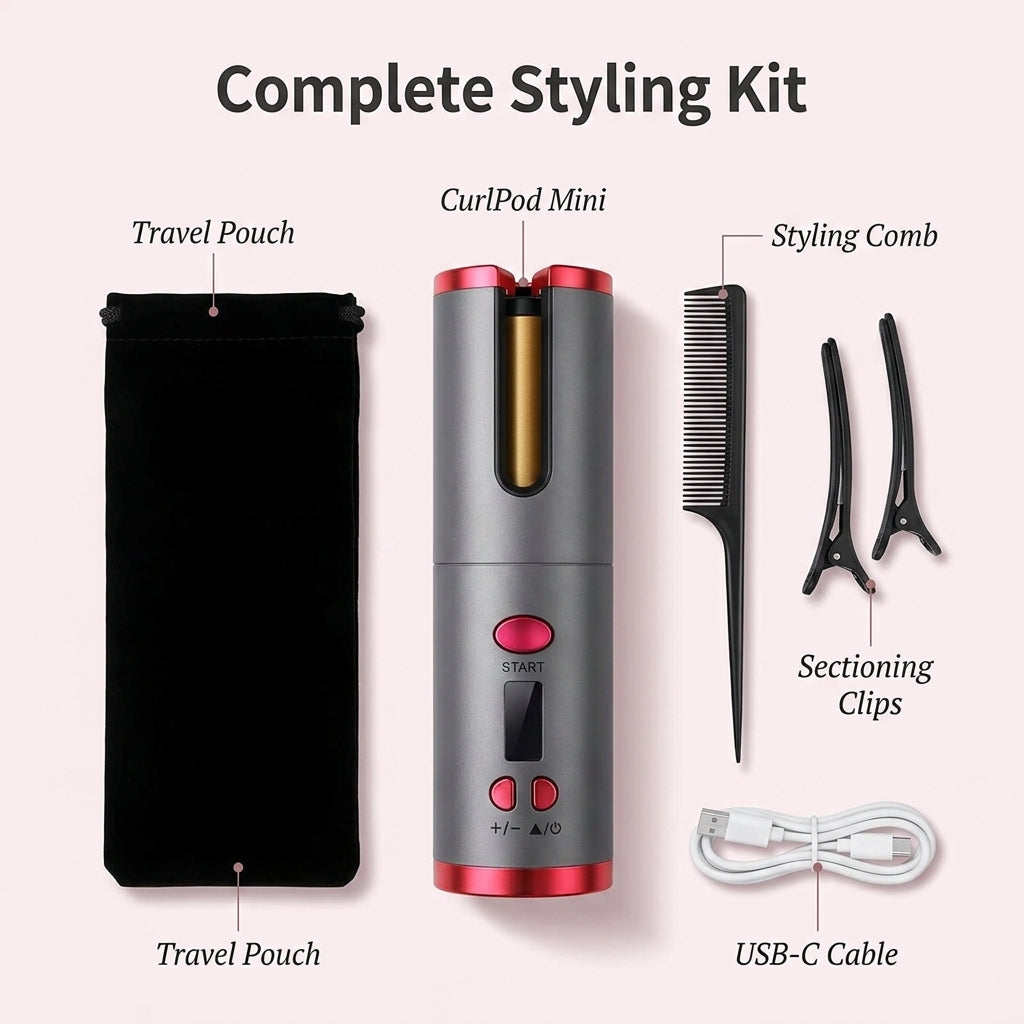 Cordless Hair Curler — Effortless Curls Without Salon Time