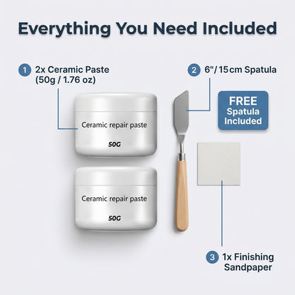 Ceramic Repair Paste — Fix Cracks Without Replacing Surfaces