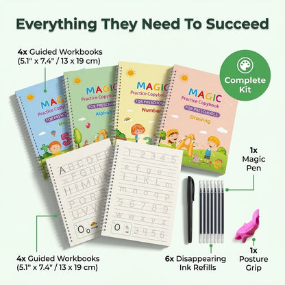 Magic Groove Practice Copybook — Guided Writing Practice Without Boring Worksheets