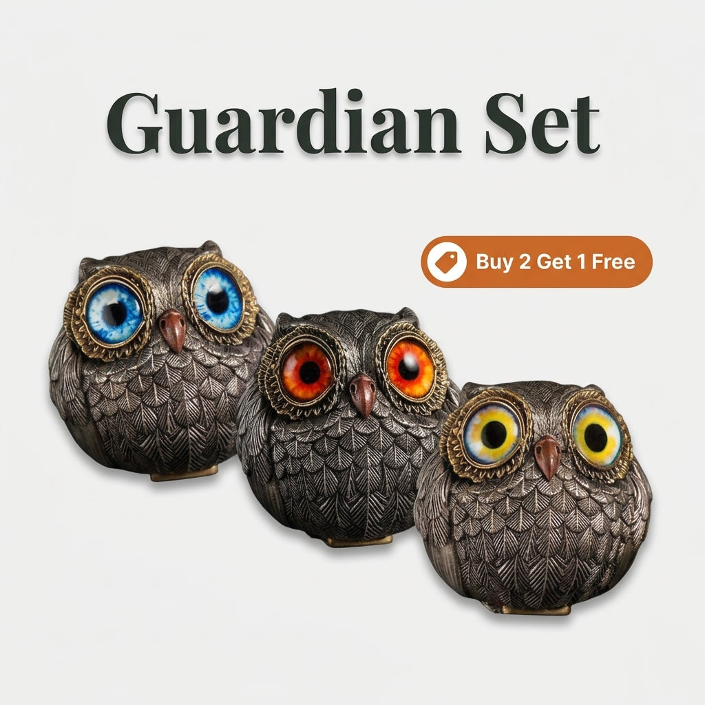 Lucky Owl Guardian Statue — A Symbolic Touch Of Wisdom, Protection & Good Fortune