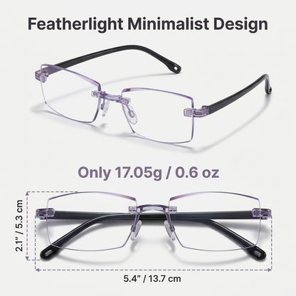 Ultralight Progressive Reading Glasses — Clearer Reading Without Heavy Frames