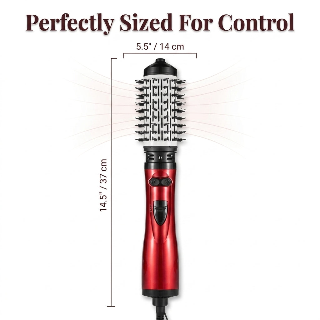 Volumizing Blowout Brush - 3-in-1 tool for salon-quality results at home