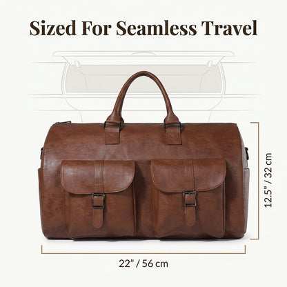 Convertible Garment Duffle Bag — Travel With Suits & Dresses Without Extra Luggage