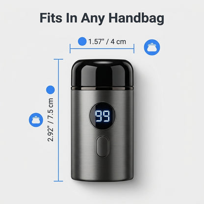Mini Electric Precision Shaver — Smooth Face & Body Grooming Without Razor Nicks