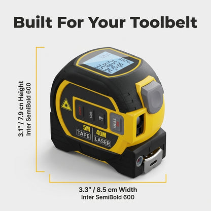 Digital Laser Measuring Tool — Measure Faster Without Second-Guessing Every Cut