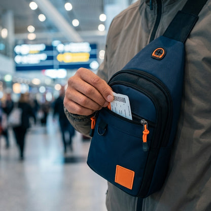 Multi-Compartment Crossbody Bag — Carry Essentials Without Bulky Backpacks