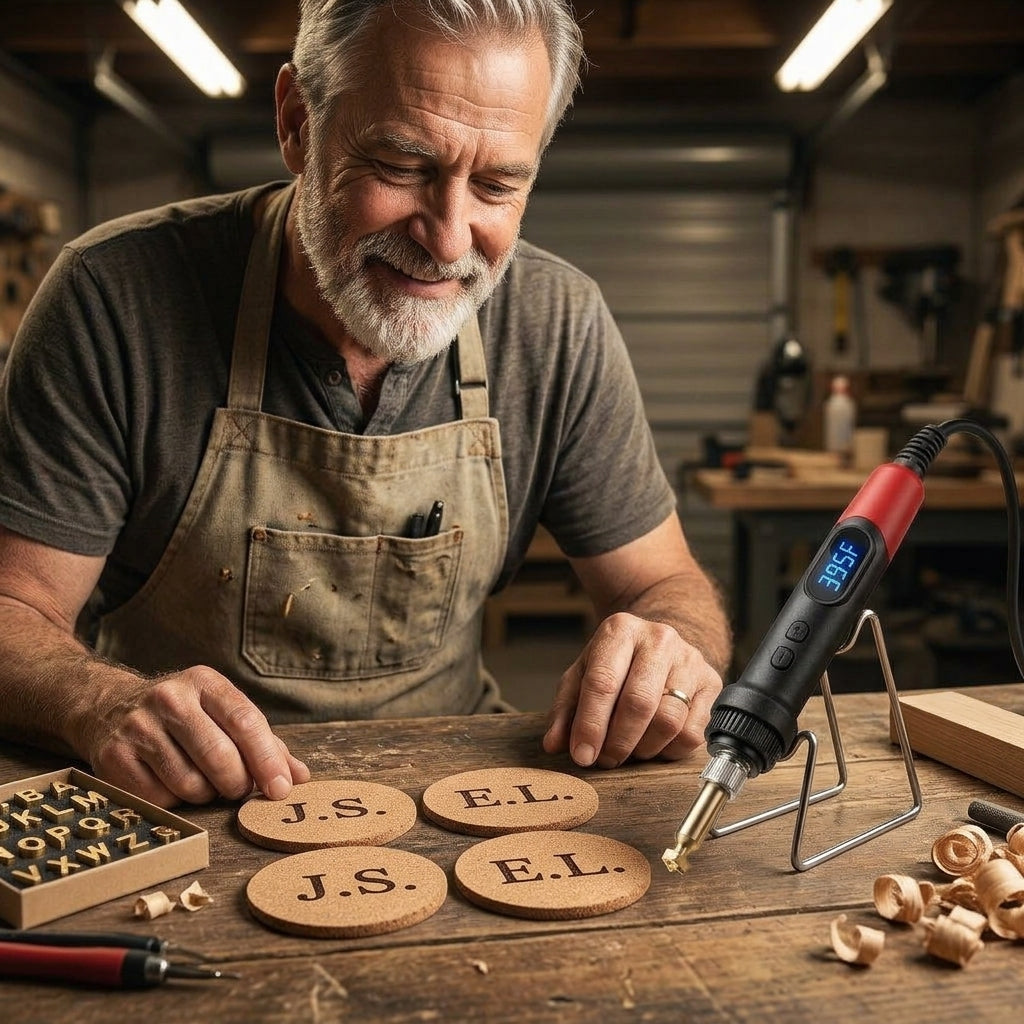 Wood Burning Craft Pen Kit — Personalized Crafting Without Uneven Burn Marks