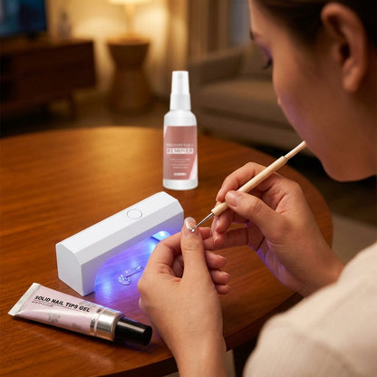 3-in-1 Gel Nail Glue Kit — Long-Lasting Press-On Nails Without Salon Appointments