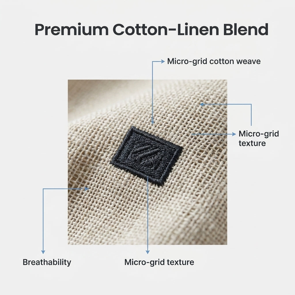 Breathable Straight-Leg Trousers For Men