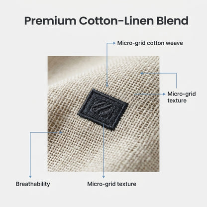 Breathable Straight-Leg Trousers For Men