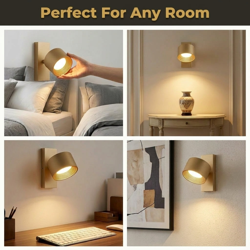 Adjustable Wall Light — Focused Lighting Without Taking Up Space