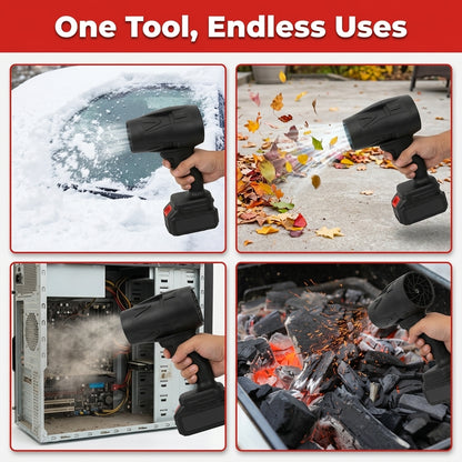Cordless Turbo Jet Blower — Powerful Air Cleaning Without Bulky Equipment
