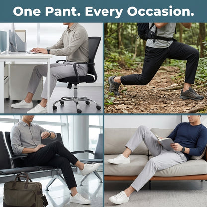 Ice Silk Performance Pants — Stay Cool, Move Freely & Look Sharp