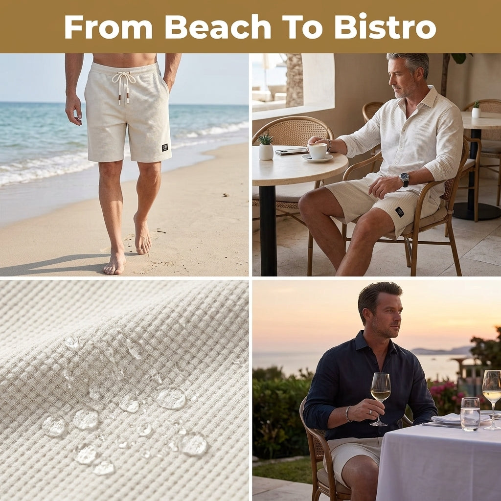 Men’s Quick-Dry Comfort Shorts — Stay Cool Without Looking Too Casual