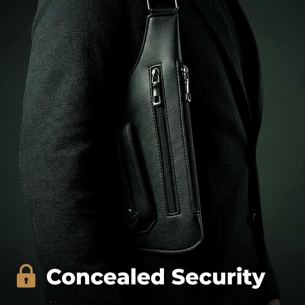 Adjustable Underarm Shoulder Bag — Carry Daily Essentials Without Bulky Bags