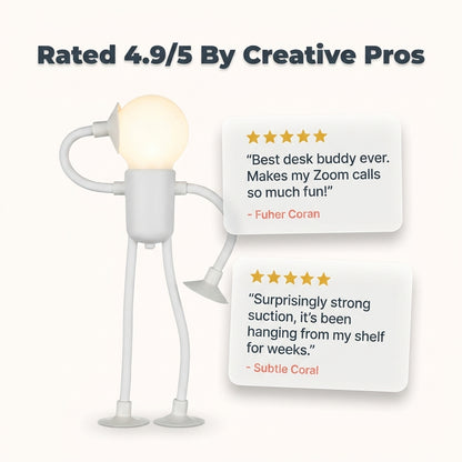 Poseable Sportsman Lamp — Playful Lighting Without Boring Room Decor