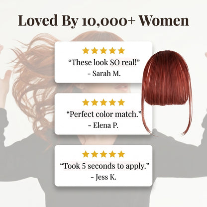 Clip-On Bangs — Change Your Look Without Cutting Your Hair