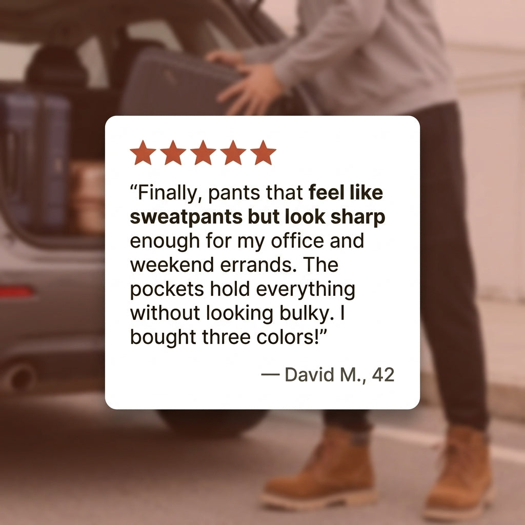 High-Stretch Cargo Pants — Everyday Utility Without Stiff, Restrictive Pants