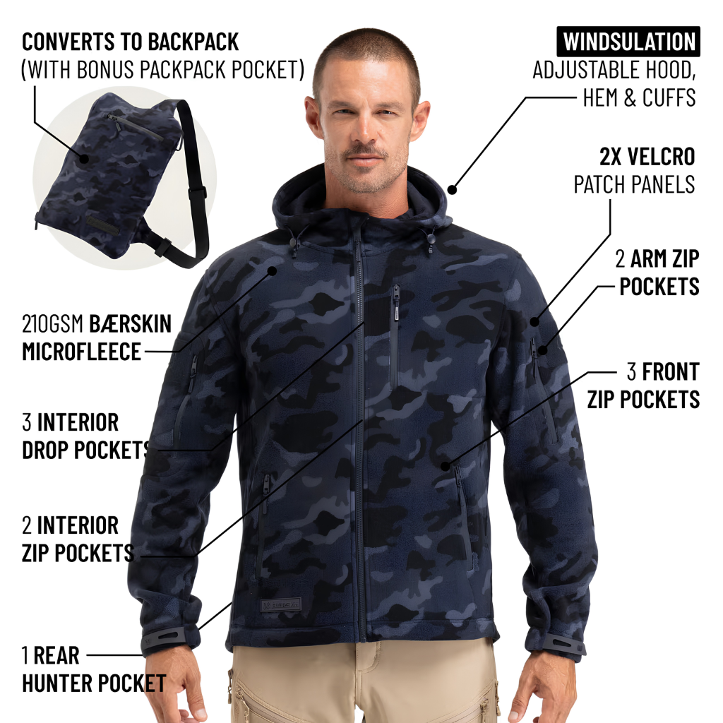 Convertible Backpack Hoodie — Warm When You Need It, Hands-Free When You Don’t