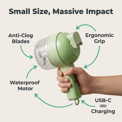 4-in-1 Kitchen Chopper — Chop, Mince & Prep In Seconds