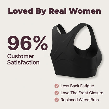 Wireless Posture Support Bra — Lift, Coverage & Back Support Without Painful Wires