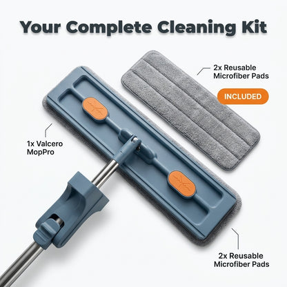 Hands-Free Microfiber Mop — Effortless Cleaning Without Wet Hands