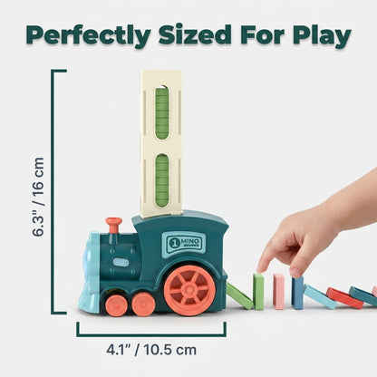 Domino Train Toy — Screen-Free Learning Through Colourful Chain Reactions
