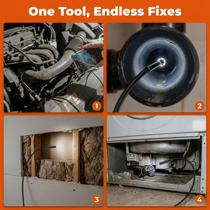Waterproof Endoscope Camera — Inspect Tight Spaces Without Taking Things Apart