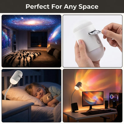 Nebula Night Light Projector — Turn Any Room Into A Private Galaxy