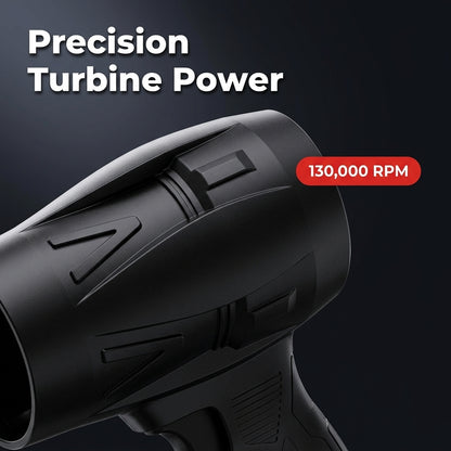 Cordless Turbo Jet Blower — Powerful Air Cleaning Without Bulky Equipment