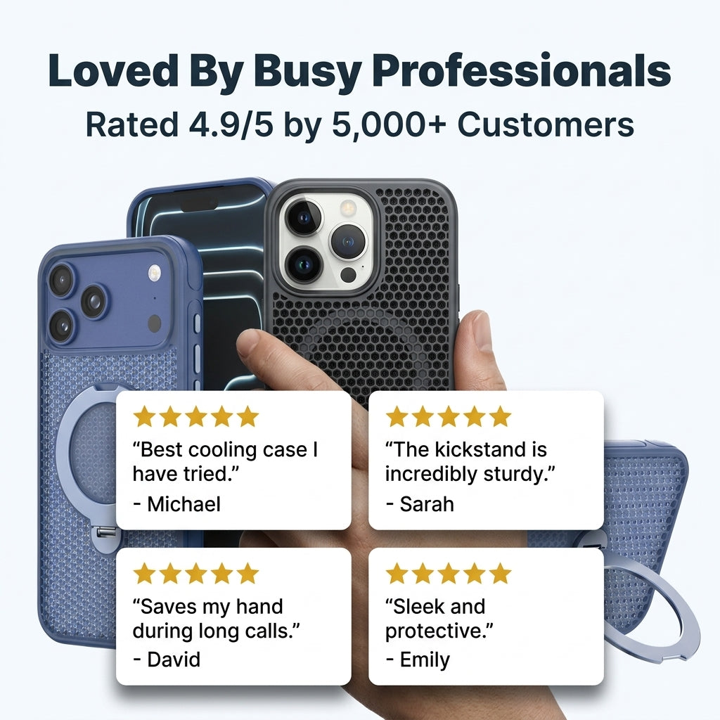 Magnetic Cooling iPhone Case — Protect Your Phone Without Bulky Weight