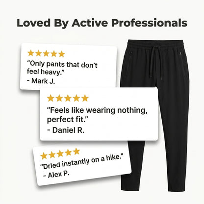 Ice Silk Performance Pants — Stay Cool, Move Freely & Look Sharp