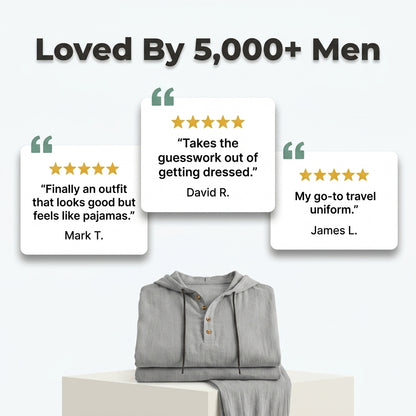 Men’s Hooded 2-Piece Set — Complete Casual Outfit Without Overthinking What To Wear