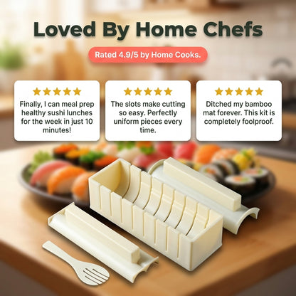 Sushi Rolling Kit — Perfect Homemade Sushi Without Rolling Skill