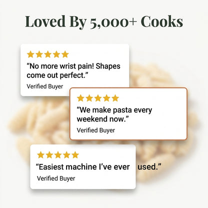 Manual Cavatelli Pasta Maker — Fresh Homemade Pasta Without Hand-Rolling Every Piece