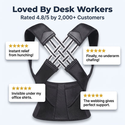 Posture Support Corrector Belt — Improve Alignment Without Bulky Back Braces