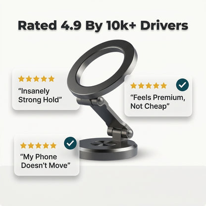 Premium Magnetic Phone Holder — Secure Phone Viewing Without Bulky Mounts