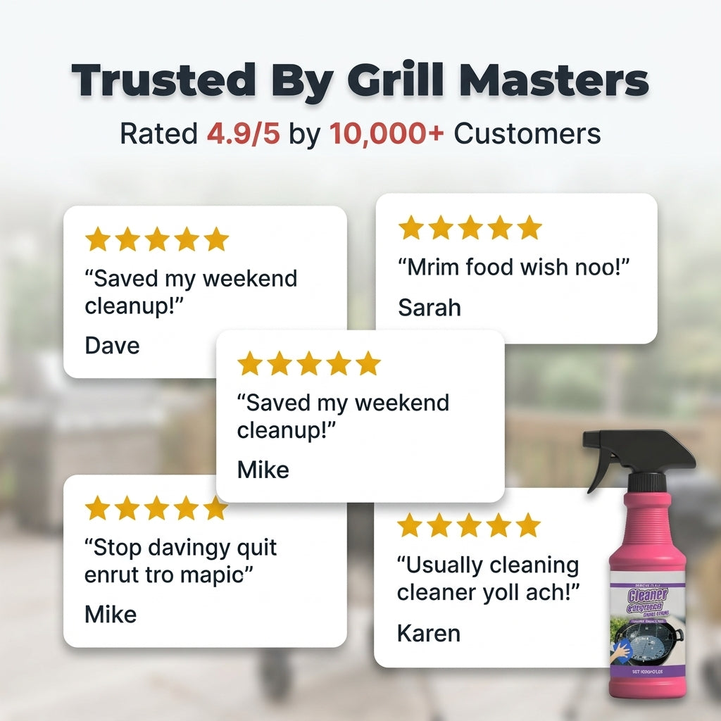Heavy-Duty Grill Degreaser Spray — Remove Grease Without Endless Scrubbing