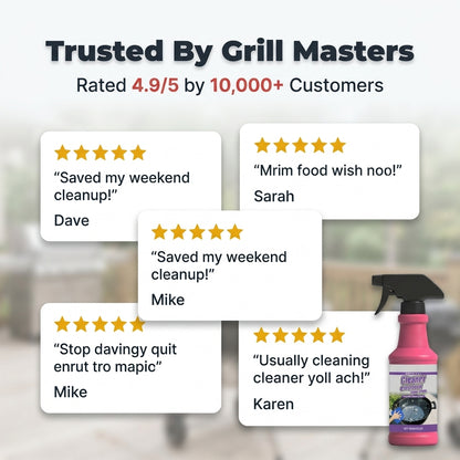 Heavy-Duty Grill Degreaser Spray — Remove Grease Without Endless Scrubbing